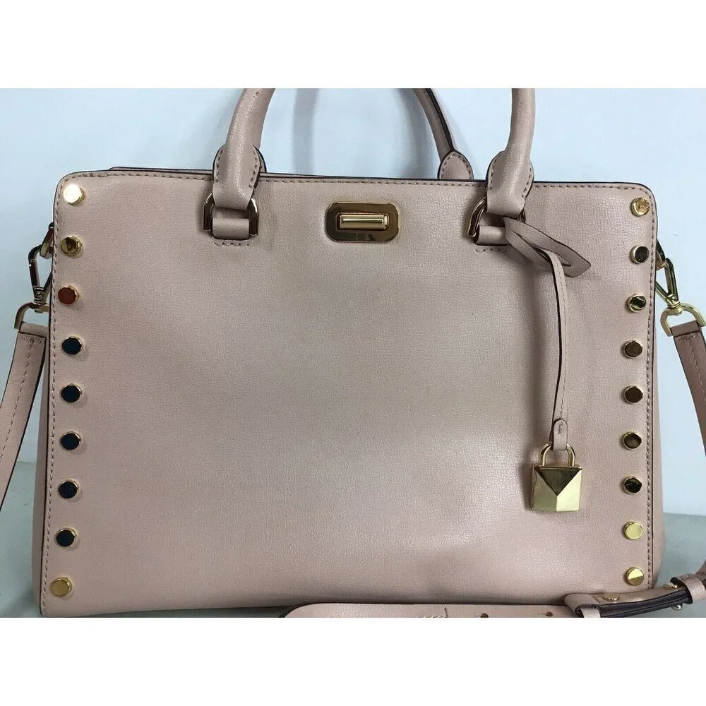 Michael Kors Leather Purse Satchel Bag